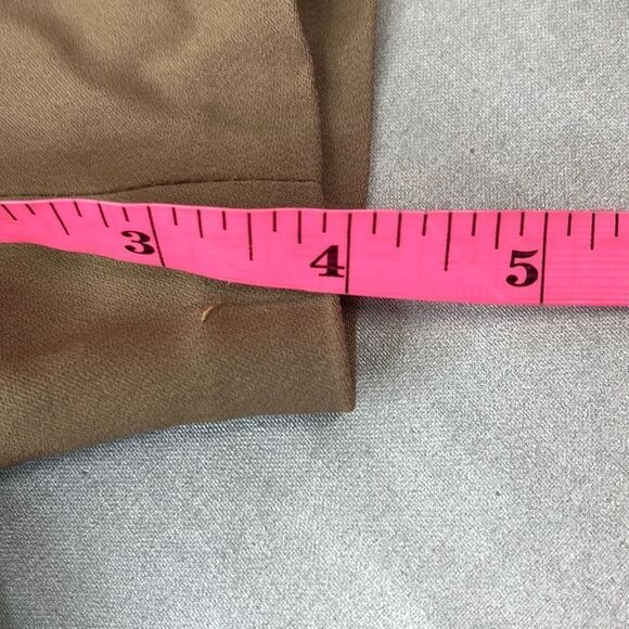 Patrizia Pepe Firenze Small IT 40 Brown High Waist Safari Pleated Shorts Pockets - Picture 10 of 10